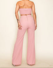 Load image into Gallery viewer, Flower Crop Top and Pants Set
