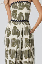 Load image into Gallery viewer, Tube Wave Trim Jumpsuit
