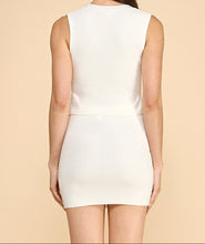 Load image into Gallery viewer, Chic Button Vest and Skirt Set
