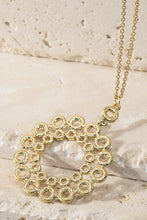 Load image into Gallery viewer, Circle Pendant Long Necklace
