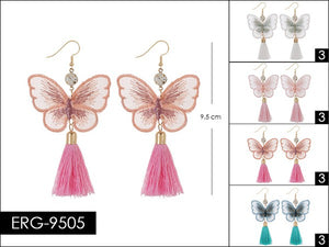 Tassel Butterfly Earrings