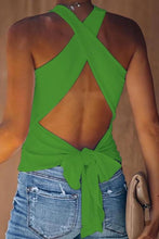 Load image into Gallery viewer, Criss Cross Backless Top
