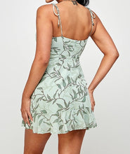 Load image into Gallery viewer, Tie Front Spaghetti Strap Dress
