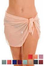 Load image into Gallery viewer, Mini Sheer Beach Cover Up Skirt
