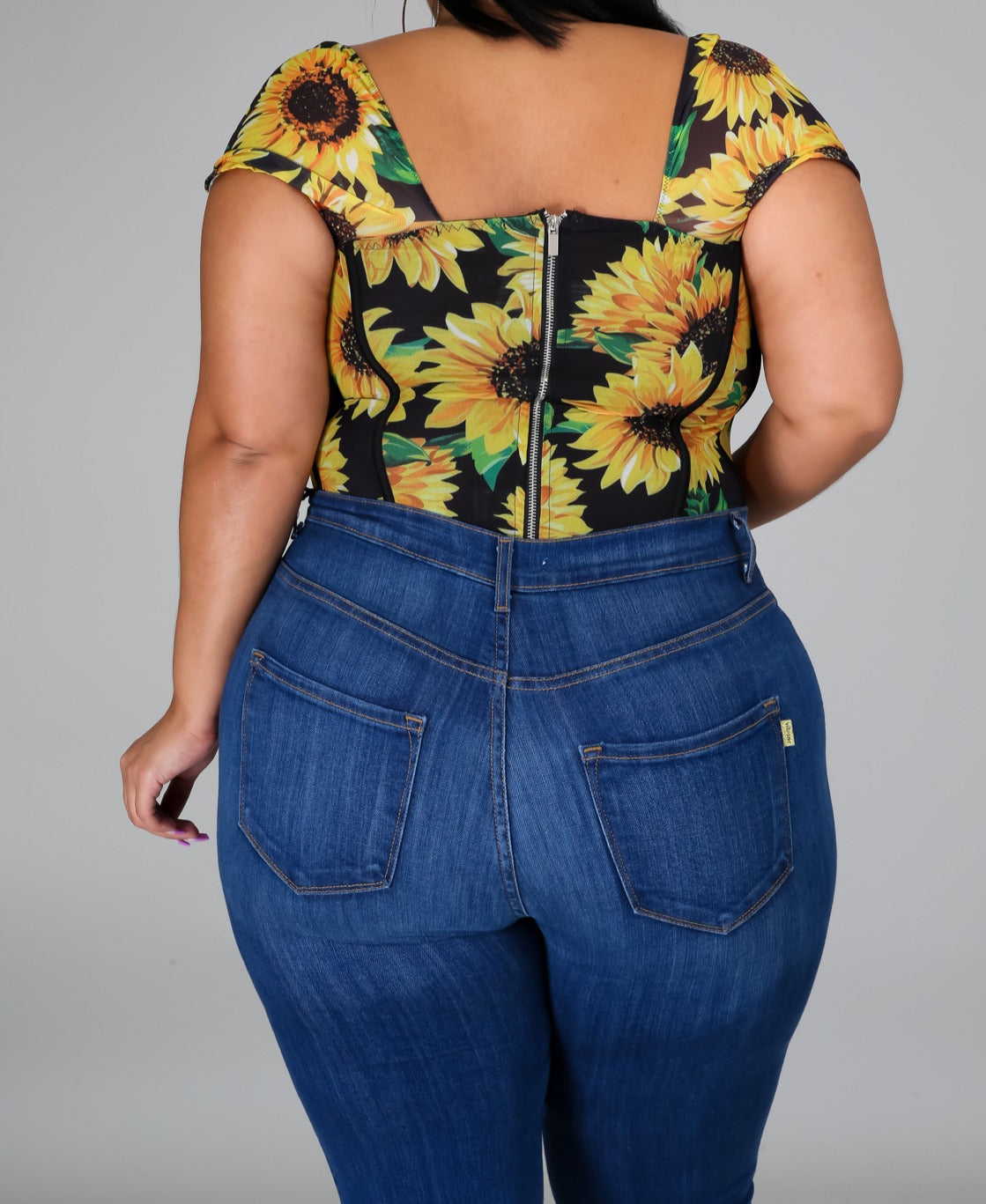 Girasol  Corset Top ( Yellow )